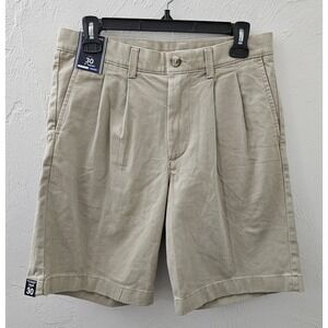 *NEW w/Tags Roundtree & Yorke Mens Shorts Size 30 Classic Fit 9"‎ Inseam Pleated